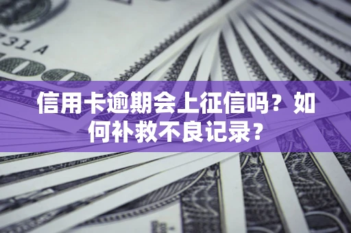 济南信用卡逾期会上征信吗？如何补救不良记录？
