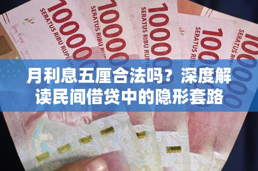 济南月利息五厘合法吗？深度解读民间借贷中的隐形套路