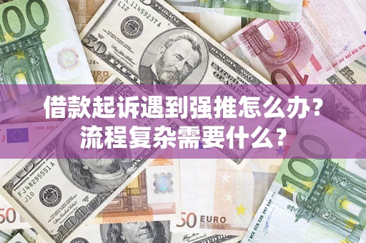 济南借款起诉遇到强推怎么办？流程复杂需要什么？
