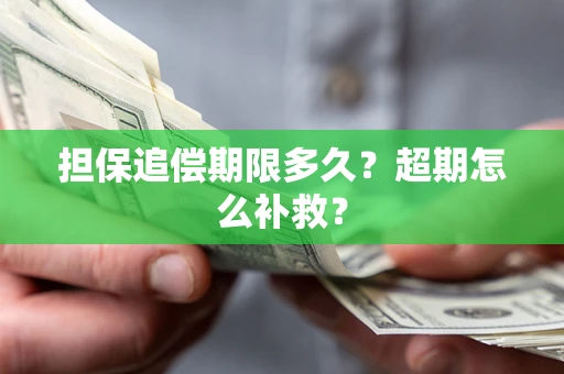 济南担保追偿期限多久？超期怎么补救？