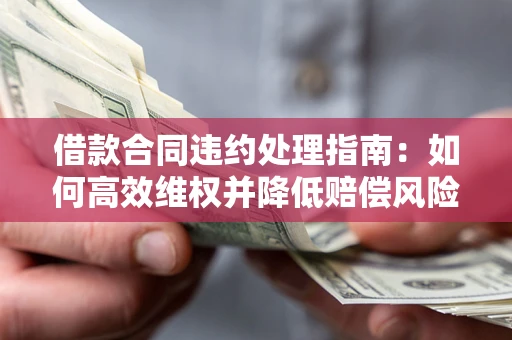 济南借款合同违约处理指南：如何高效维权并降低赔偿风险？