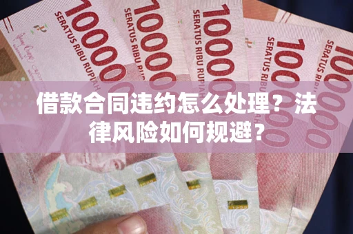 济南借款合同违约怎么处理？法律风险如何规避？